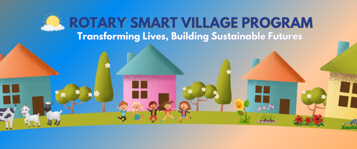 Rotary smart Village Banner